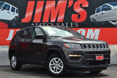 2018 Used Jeep Compass Sport FWD At Jim S Auto Sales Serving Harbor