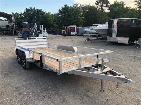 X Dual Axle Open Utility Trailer Advantage Trailer Company New