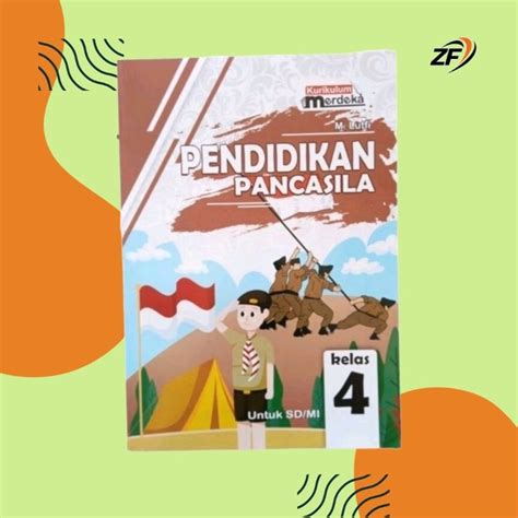 Jual Buku Paket Kurmer Pendidikan Pancasila Kelas 4 SD MI Shopee