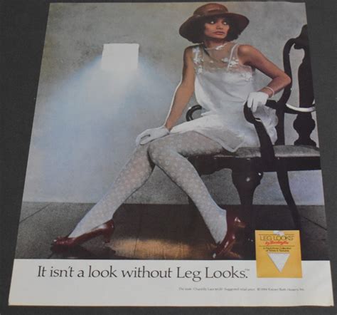 1983 Print Ad Sexy Heels Fashion Lady Long Legs Brunette Burlington Hosiery Art EBay
