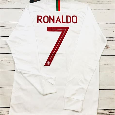 Nike Shirts Portugal Ronaldo Mens Away Long Sleeve Jersey Poshmark