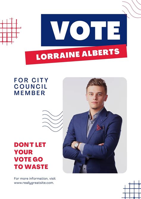 Election Campaign Poster Template