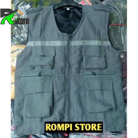 Jual Rompi Lapangan Rompi Tactical Rompi Multifungsi Rompi Relawan