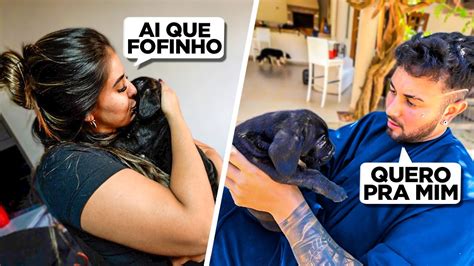 A REAÇÃO DELES AO VER O CACHORRINHO ABANDONADO FOI A MELHOR YouTube