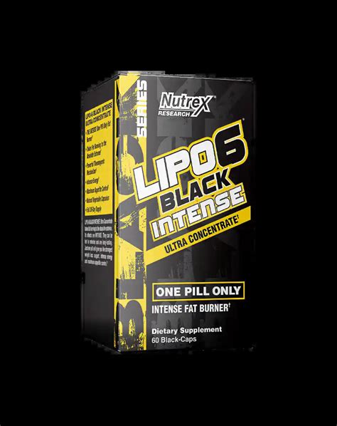 Lipo Black Uc Intense Nutrex Chochofy