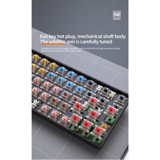 Wireless Hot Swappable Mechanical Keyboard Keys Red Switch Shopee Philippines