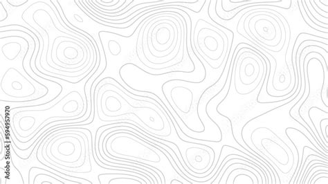 Abstract Topographic Contours Map Background Topography Map Background