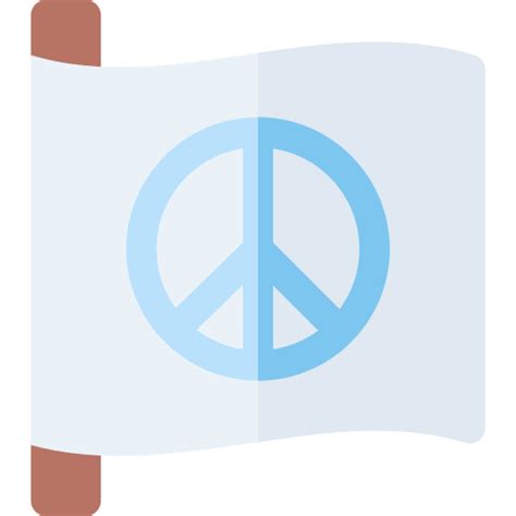 Peace Flag Basic Rounded Flat Icon