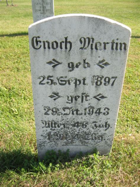 Enoch Martin 1897 1943 Find A Grave Memorial