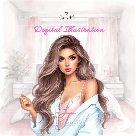 Fashion Babe Clipart Boss Babe Planner Girl Clipart Digital Clipart Etsy