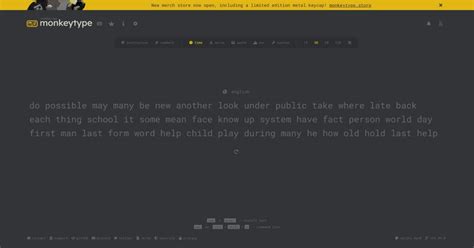monkeytype typing test  speed accuracy daily practice