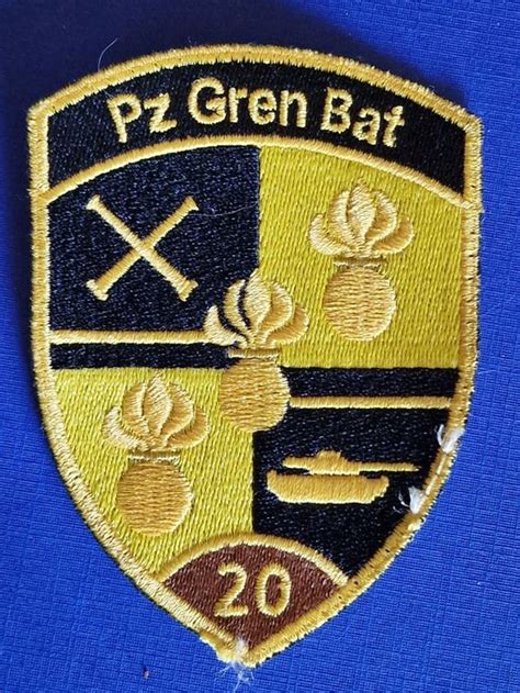 Panzer Abzeichen Badge Pz Gren Bat 20 Braun Kaufen Auf Ricardo