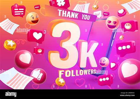 Thank You Followers Peoples K Online Social Group Happy Banner