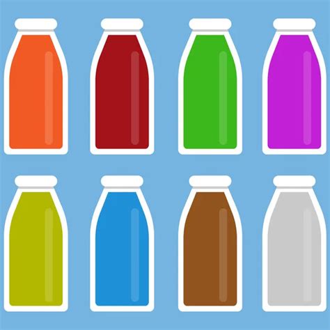 Drinks Bottle Set Stock Vector Image By ©nordfox 109776336