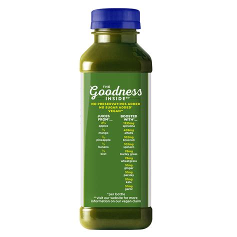 Naked Juice Green Machine Smoothie Oz Btl Drinks Fast Delivery By App Or Online