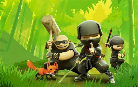 Wallpaper The Game Ninja Adventure Io Interactive Mini Ninjas Hiro