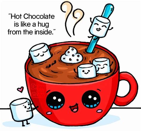Cute Hot Cocoa Drawings Drawing Tips Guide