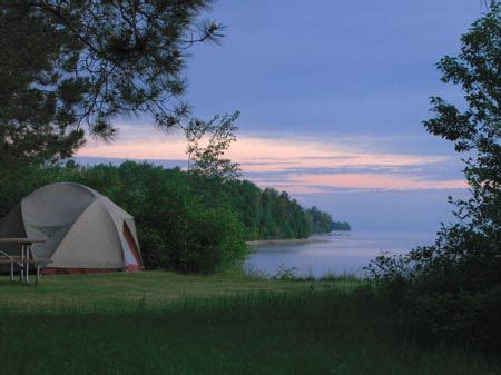 Camping Upper Peninsula Michigan - mountain