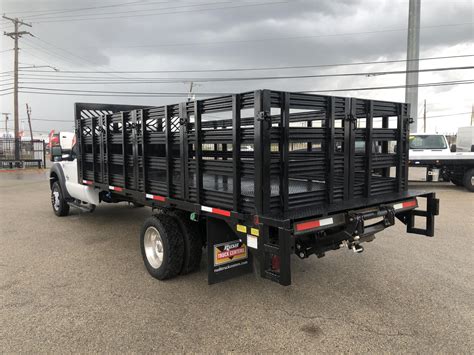 Used 2016 Ford F 550 Stake Bed For Sale 1377683