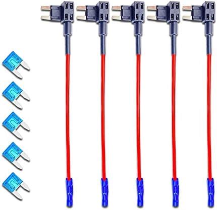 Amazon 12PCS Car Fuse Taps 12V Add A Circuit Adapter And Fuse Kit