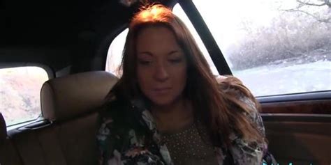 PublicAgent Brunette Teen Gets Banged In Car Tnaflix