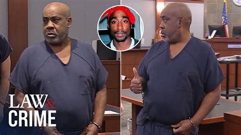 Tupac Shakur Murder Suspect Gives Thumbs Up Before Judge Sets Bail