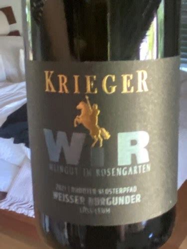 Krieger Rhodter Rosengarten Dunkelfelder Vivino Us