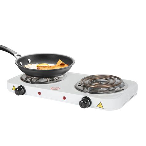 Wobythan S Double Trouble Hot Plate W Electric Stove Burners For Cooking Up A Storm In The
