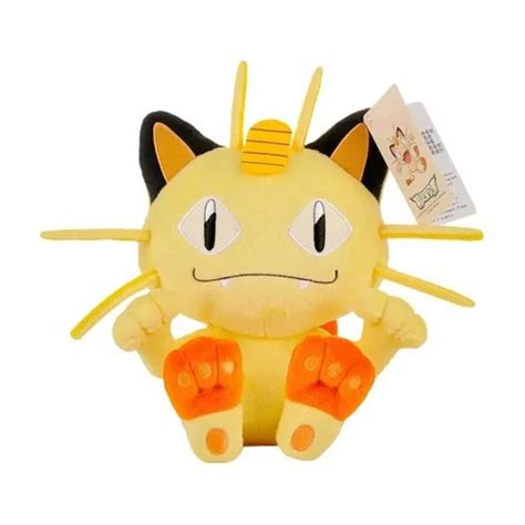Ripley Juguete Peluche Pokemon Meowth 30cm Beige Infantil