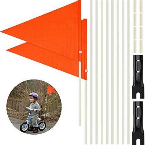 Tatuo Bandera De Seguridad Para Bicicleta Con Poste De 59 Cuotas