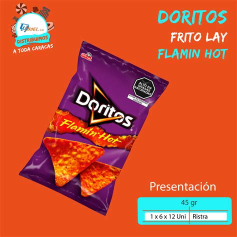 Doritos Flamin Hot Frito Lay Distribuidora Uriel Ca