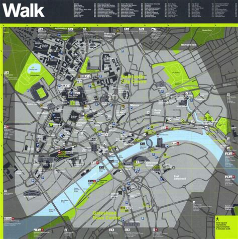 Newcastle City Centre Map Printable