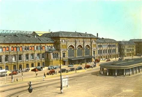 Strasbourg La Gare Centrale Carte Postale Ancienne Et Vue D Hier Et