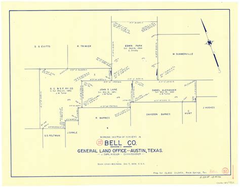 Pecos County Rolled Sketch 43 7221 Pecos County Rolled Sketch 43 General Map Collection