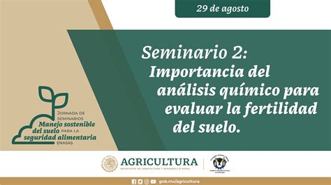 Suelos Seminario 2 Importancia del análisis químico para evaluar la