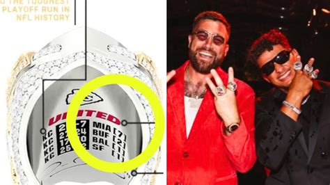 fans spot embarrassing typo  chiefs super bowl ring  weekly times