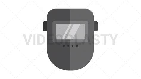 Welding Mask Icon Royalty Free Stock Animation Videoplasty