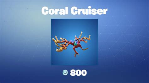 Coral Cruiser Fortnite Glider Youtube