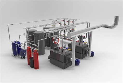 3d Industrial Boiler Room Turbosquid 1508439