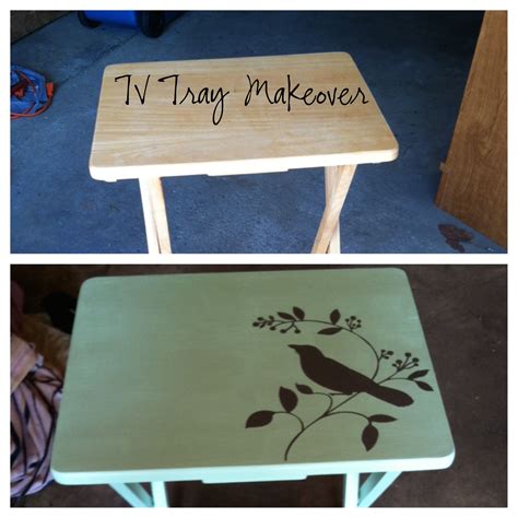 tv tray wood 4