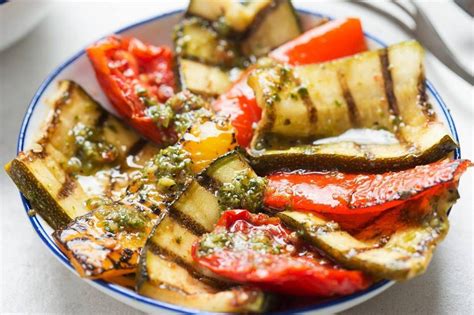 Verdure Grigliate Al Pesto Un Contorno Semplicemente Magnifico