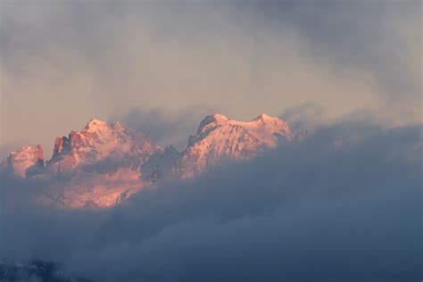 lever de soleil sur les ecrins olivier roncali