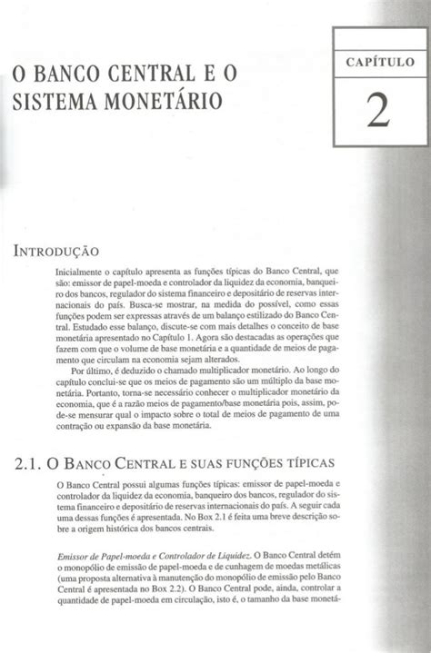 economia monetaria  financeira cap