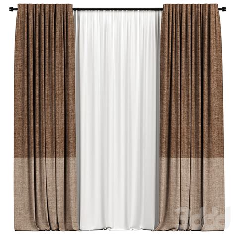 Шторы - Шторы - 3D модель