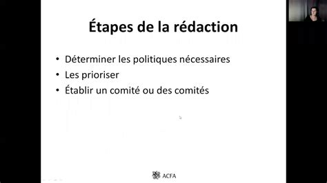 Webinaire Comment Bien Laborer Une Politique Youtube