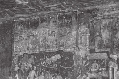 Ajanta, Cave 17, painting of a storyed building with seated ascetics. | Download Scientific Diagram