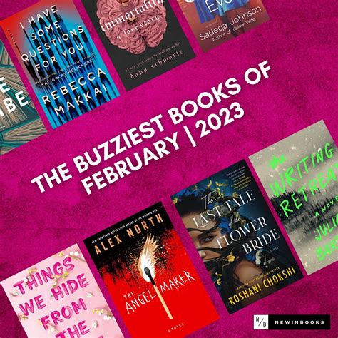 The Buzziest Books Of February 2023 Newinbooks
