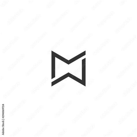 mw logo stock vector adobe stock