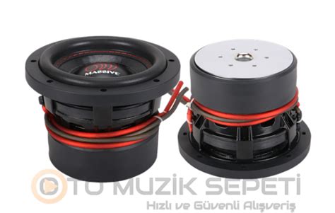 Oto Muzik Sepeti MASSİVE MS SPL6 5 16 5 CM SPL SUBWOOFER Fiyatı ve