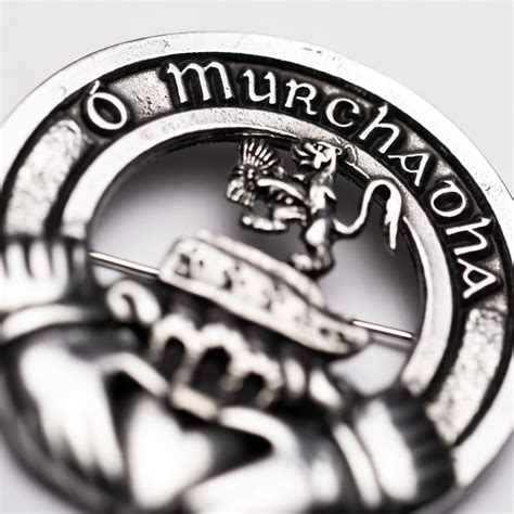 Usa Kilts Murphy Irish Clan Crest Cap Badge Brooch Pin Made Etsy